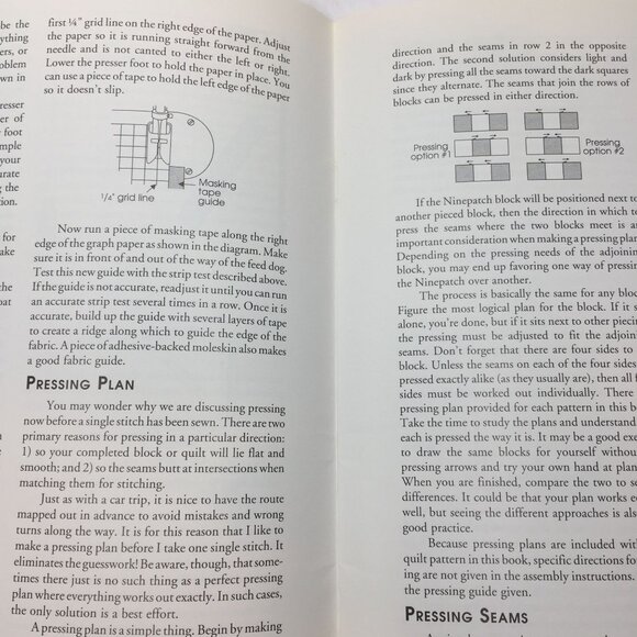 A Perfect Match A Guide to Precise Machine Piecing Donna Lynn Thomas Paperback - Picture 7 of 14